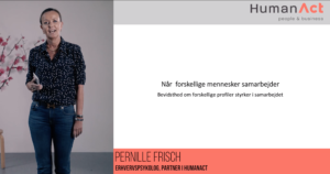 Forside fra video med Pernille Frisch
